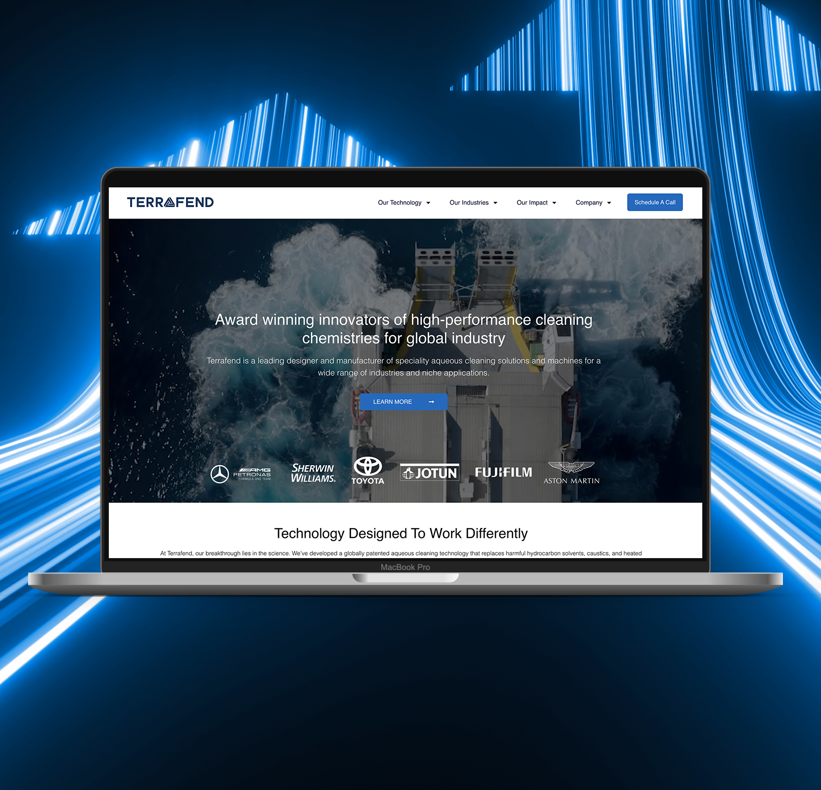 Terrafend Website Launch